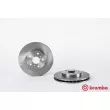 Jeu de 2 disques de frein avant BREMBO 09.5712.10 - Visuel 1