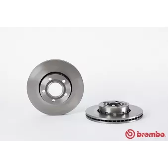 Jeu de 2 disques de frein avant BREMBO 09.5724.20