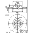 Jeu de 2 disques de frein avant BREMBO 09.5745.21 - Visuel 2