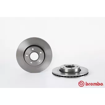 Jeu de 2 disques de frein avant BREMBO 09.5795.10