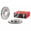 Jeu de 2 disques de frein avant BREMBO 09.5801.10 - Visuel 1