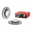 Jeu de 2 disques de frein avant BREMBO 09.5802.76 - Visuel 1