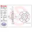 Jeu de 2 disques de frein avant BREMBO 09.5843.77 - Visuel 2