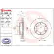 Jeu de 2 disques de frein avant BREMBO 09.5866.10 - Visuel 2