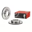 Jeu de 2 disques de frein avant BREMBO 09.5866.10 - Visuel 1
