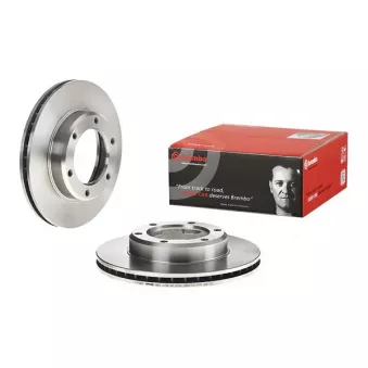 Jeu de 2 disques de frein avant BREMBO 09.5866.10