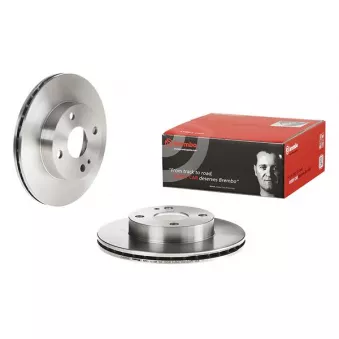 Jeu de 2 disques de frein avant BREMBO