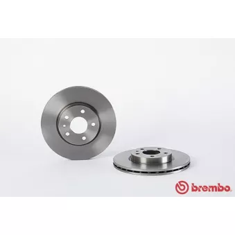 Jeu de 2 disques de frein avant BREMBO 09.5870.20