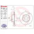 Jeu de 2 disques de frein avant BREMBO 09.5904.14 - Visuel 2