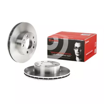Jeu de 2 disques de frein avant BREMBO 09.5904.14