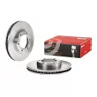 Jeu de 2 disques de frein avant BREMBO 09.5914.10 - Visuel 1