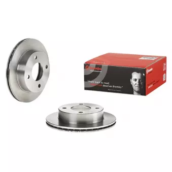 Jeu de 2 disques de frein avant BREMBO