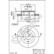 Jeu de 2 disques de frein avant BREMBO 09.5919.20 - Visuel 2