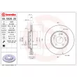 Jeu de 2 disques de frein avant BREMBO 09.5926.20 - Visuel 2