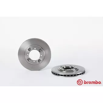 Jeu de 2 disques de frein avant BREMBO 09.6705.10