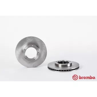 Jeu de 2 disques de frein avant BREMBO 09.6724.10