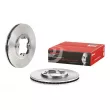 Jeu de 2 disques de frein avant BREMBO 09.6726.10 - Visuel 1