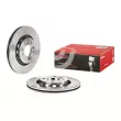 Jeu de 2 disques de frein avant BREMBO 09.6728.10 - Visuel 1