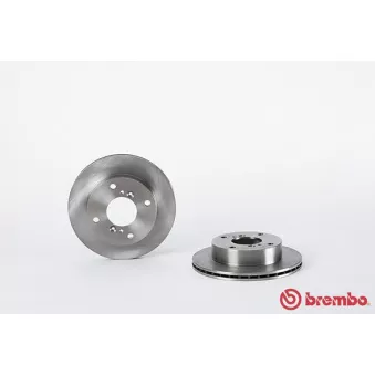 Jeu de 2 disques de frein avant BREMBO 09.6741.10