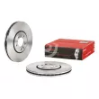Jeu de 2 disques de frein avant BREMBO 09.6747.10 - Visuel 1