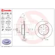 Jeu de 2 disques de frein avant BREMBO 09.6748.10 - Visuel 2