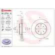 Jeu de 2 disques de frein avant BREMBO 09.6753.10 - Visuel 2