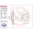 Jeu de 2 disques de frein avant BREMBO 09.6753.21 - Visuel 2