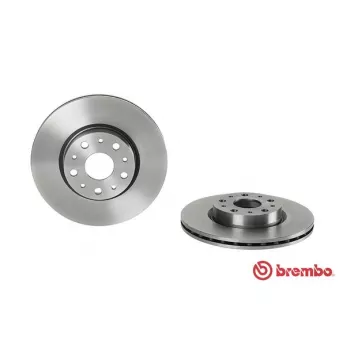 Jeu de 2 disques de frein arrière BREMBO 09.6769.20