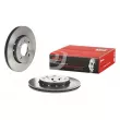 Jeu de 2 disques de frein avant BREMBO 09.6799.11 - Visuel 1
