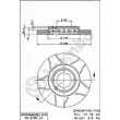 Jeu de 2 disques de frein avant BREMBO 09.6799.75 - Visuel 2