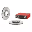 Jeu de 2 disques de frein avant BREMBO 09.6804.10 - Visuel 1