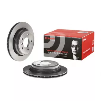 Jeu de 2 disques de frein arrière BREMBO 09.6841.11