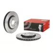 Jeu de 2 disques de frein avant BREMBO 09.6843.21 - Visuel 1