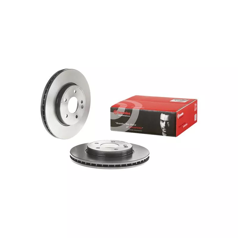 Jeu de 2 disques de frein avant BREMBO 09.6845.11