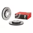 Jeu de 2 disques de frein avant BREMBO 09.6845.75 - Visuel 1