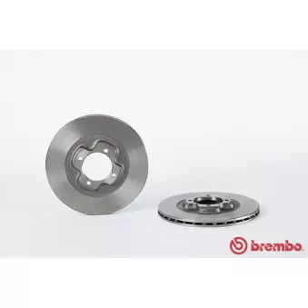 Jeu de 2 disques de frein avant BREMBO
