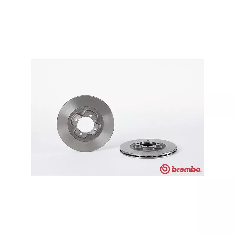 Jeu de 2 disques de frein avant BREMBO 09.6849.10