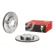 Jeu de 2 disques de frein avant BREMBO 09.6893.14 - Visuel 1