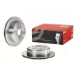 Jeu de 2 disques de frein arrière BREMBO 09.6915.10 - Visuel 1