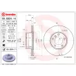 Jeu de 2 disques de frein avant BREMBO 09.6924.11 - Visuel 2