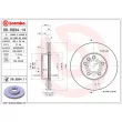 Jeu de 2 disques de frein avant BREMBO 09.6934.11 - Visuel 2