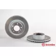 Jeu de 2 disques de frein avant BREMBO 09.6948.11 - Visuel 1