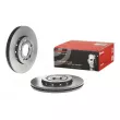 Jeu de 2 disques de frein avant BREMBO 09.7011.11 - Visuel 1