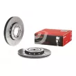 Jeu de 2 disques de frein avant BREMBO 09.7011.75 - Visuel 1