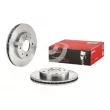 Jeu de 2 disques de frein avant BREMBO 09.7043.10 - Visuel 1
