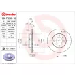 Jeu de 2 disques de frein avant BREMBO 09.7056.11 - Visuel 2