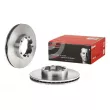 Jeu de 2 disques de frein avant BREMBO 09.7117.10 - Visuel 1