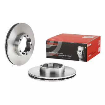 Jeu de 2 disques de frein avant BREMBO 09.7117.10