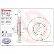 Jeu de 2 disques de frein avant BREMBO 09.7142.31 - Visuel 2