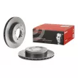 Jeu de 2 disques de frein arrière BREMBO 09.7143.31 - Visuel 1